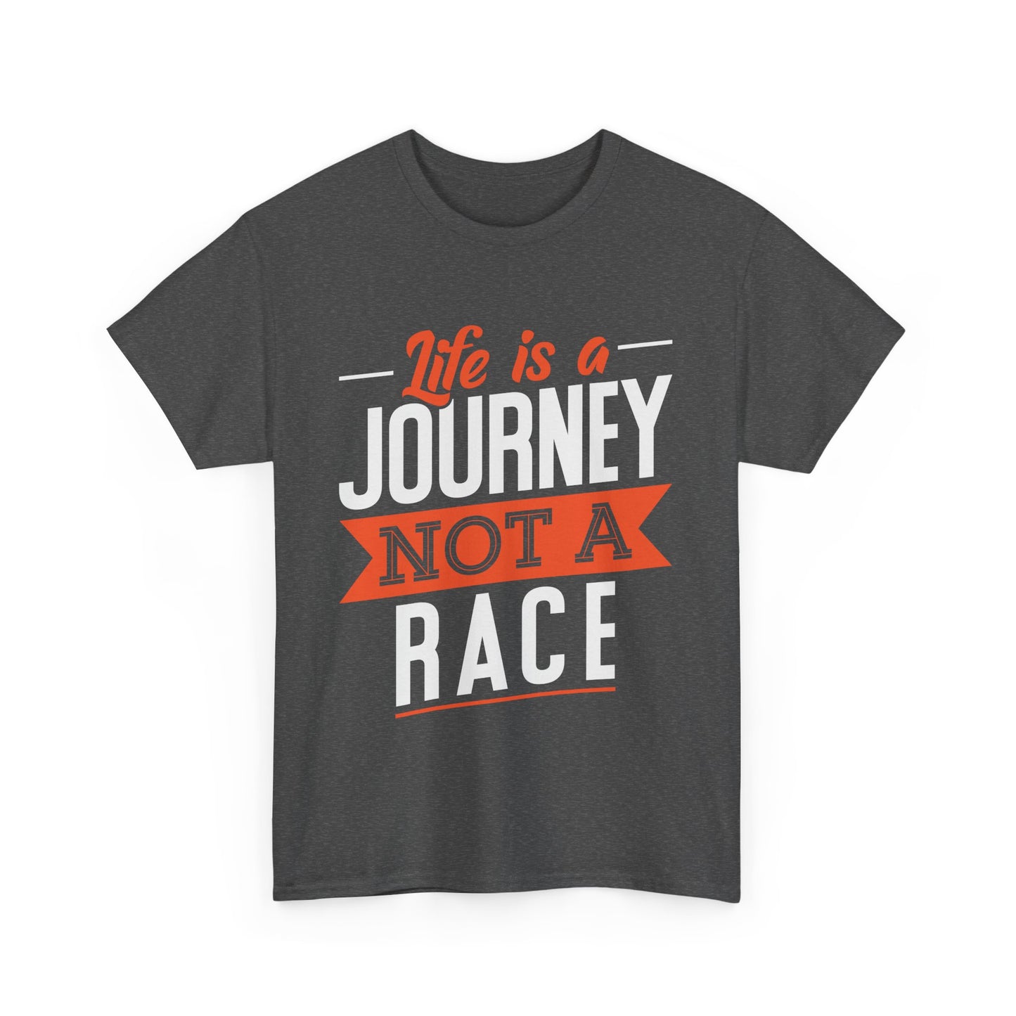 Life is a journey - Unisex Heavy Cotton Tee