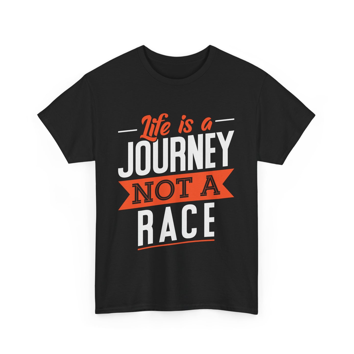 Life is a journey - Unisex Heavy Cotton Tee