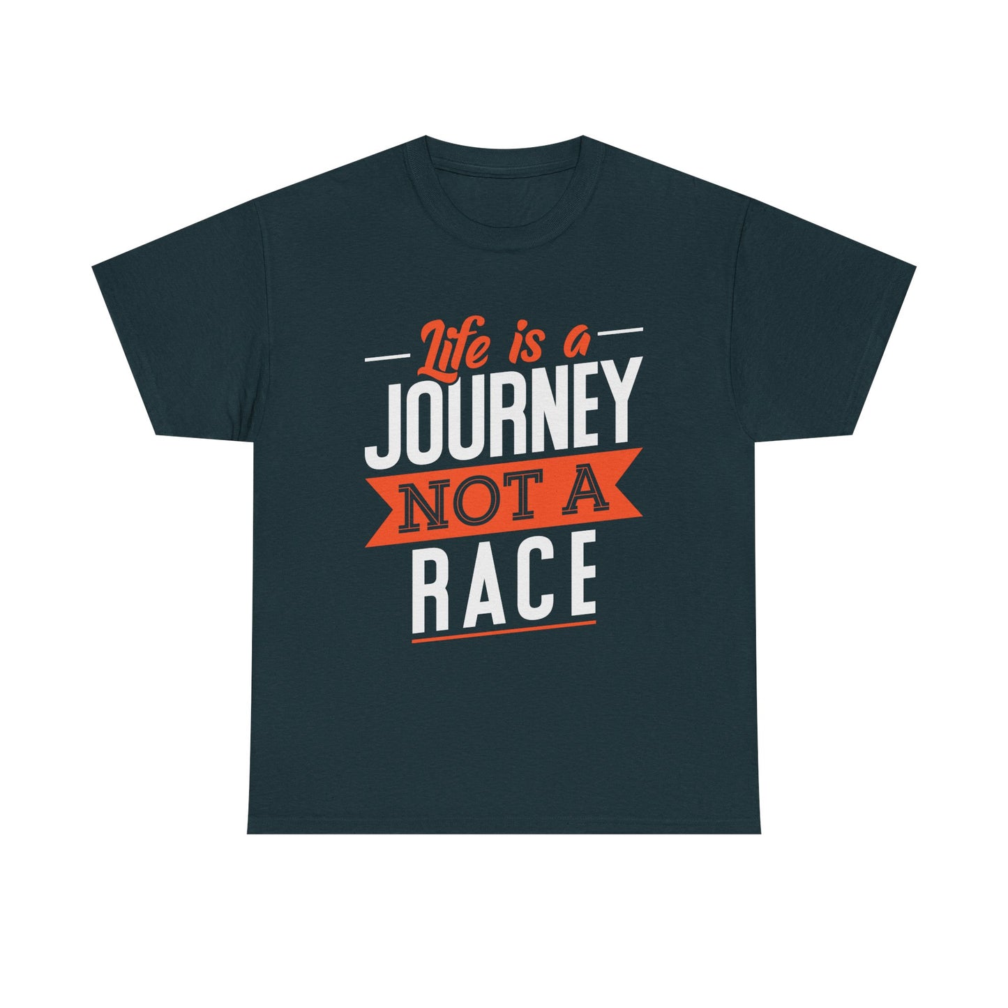 Life is a journey - Unisex Heavy Cotton Tee