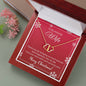 Wife - Christmas gift - Everlasting Love Necklace