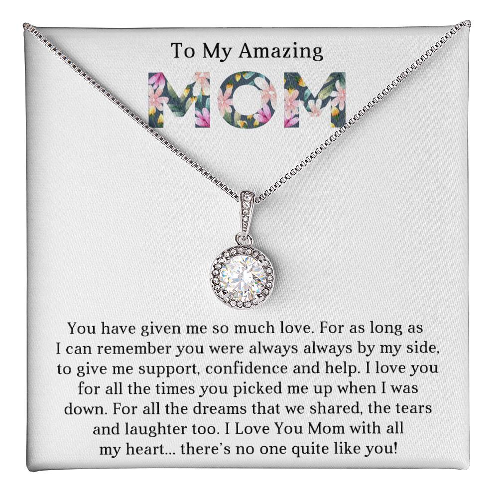 TO MY AMAZING MOM - MOTHER'S DAY BEST GIFT FOR MOM - ETERNAL HOPE NECKLACE