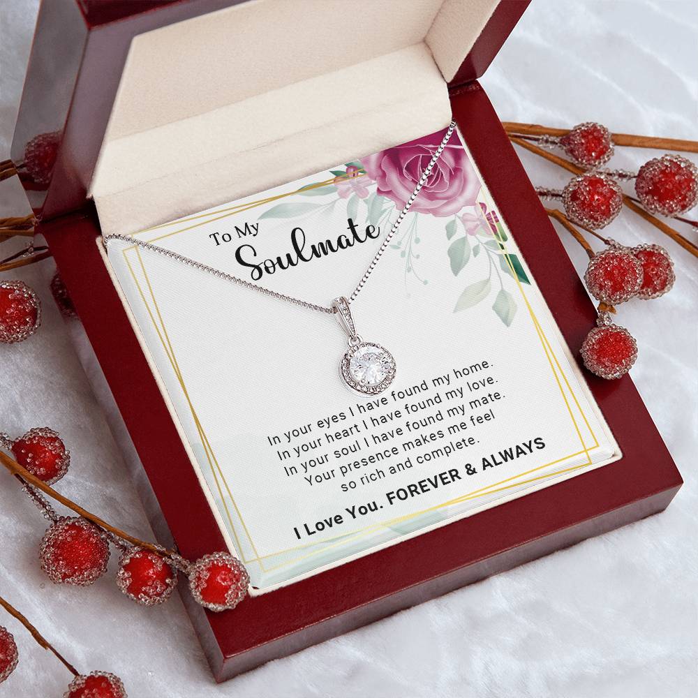 To My Soulmate - Valentines gift - Eternal Hope Necklace