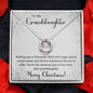 Granddaughter - Love & Joy - Christmas gift - Alluring Beauty Necklace