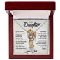 To My Daughter - Lucky In Love - Gift from Dad