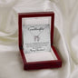 Granddaughter - Love & Joy - Christmas gift - Alluring Beauty Necklace