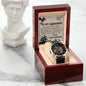 To My Grandson - Best Halloween Gift - Openwork Watch
