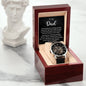 Father's Day Special Gift - Happy Father's Day - Men's Openwork Watch