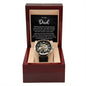 Father's Day Special Gift - Happy Father's Day - Men's Openwork Watch