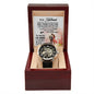 To My Husband - Best Anniversary Gift - Men's Openwork Watch