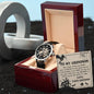To My Grandson - Best Halloween Gift - Openwork Watch