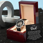 Father's Day Special Gift - Happy Father's Day - Men's Openwork Watch