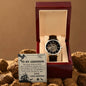 To My Grandson - Best Halloween Gift - Openwork Watch