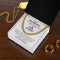 To My Husband - Valentines gift - Cuban Link Chain