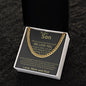 To Our Son - Cuban Link Chain