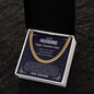 To My Husband - Valentines gift - Cuban Link Chain