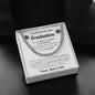 Perfect Graduation Gift - Congratulations - Cuban Link Chain