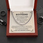 To My Boyfriend - Valentines gift - Cuban Link Chain