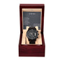 Black Chronograph Watch + MC