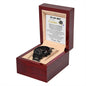Perfect Graduation Gift - Congratulations - Black Chronograph Watch