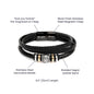 Father's Day Special Gift - Happy Father's Day - Love You Forever Bracelet