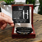 Father's Day Special Gift - Happy Father's Day - Love You Forever Bracelet