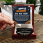 To My Son - Best Halloween Gift - Love You Forever Bracelet