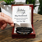 To My Husband - Best Birthday Gift For Husband - Love You Forever Bracelet