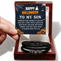 To My Son - Best Halloween Gift - Love You Forever Bracelet