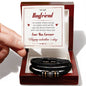 To My Boyfriend - Valentines gift - Love You Forever Bracelet