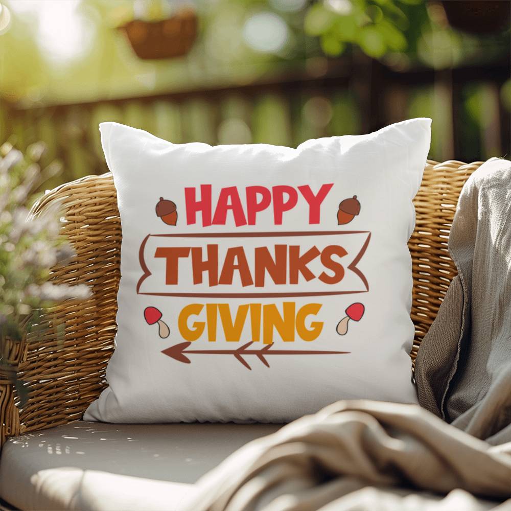 Perfect Thanksgiving Gift - Indoor/Outdoor Pillow
