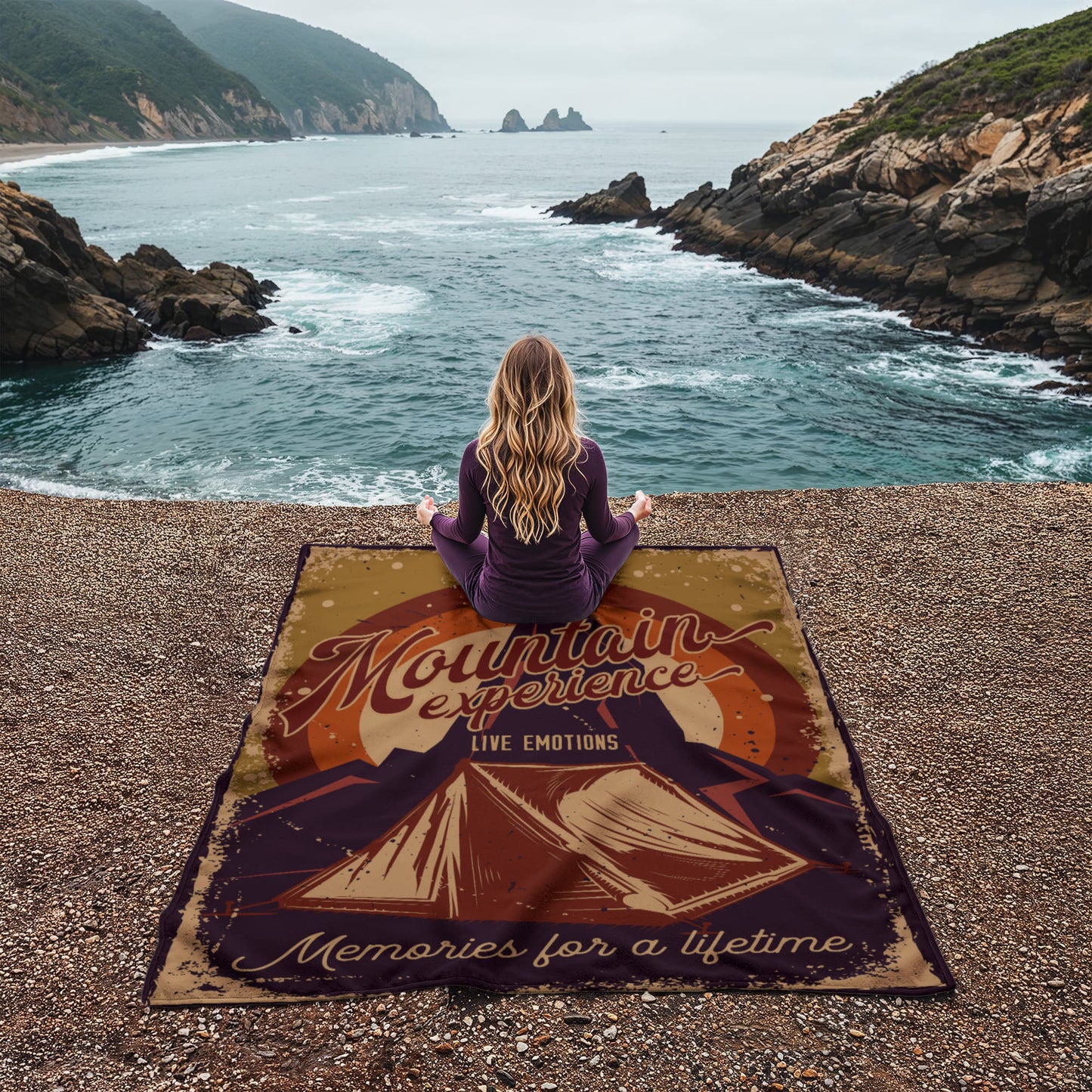 New Camping Blanket - Coral Fleece Blanket