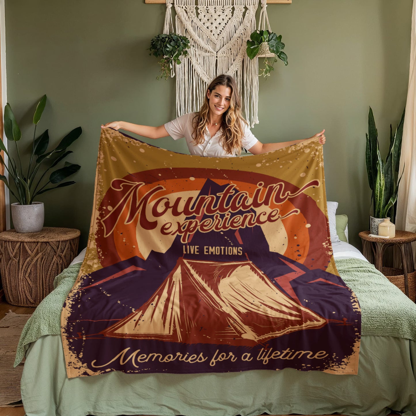 New Camping Blanket - Coral Fleece Blanket