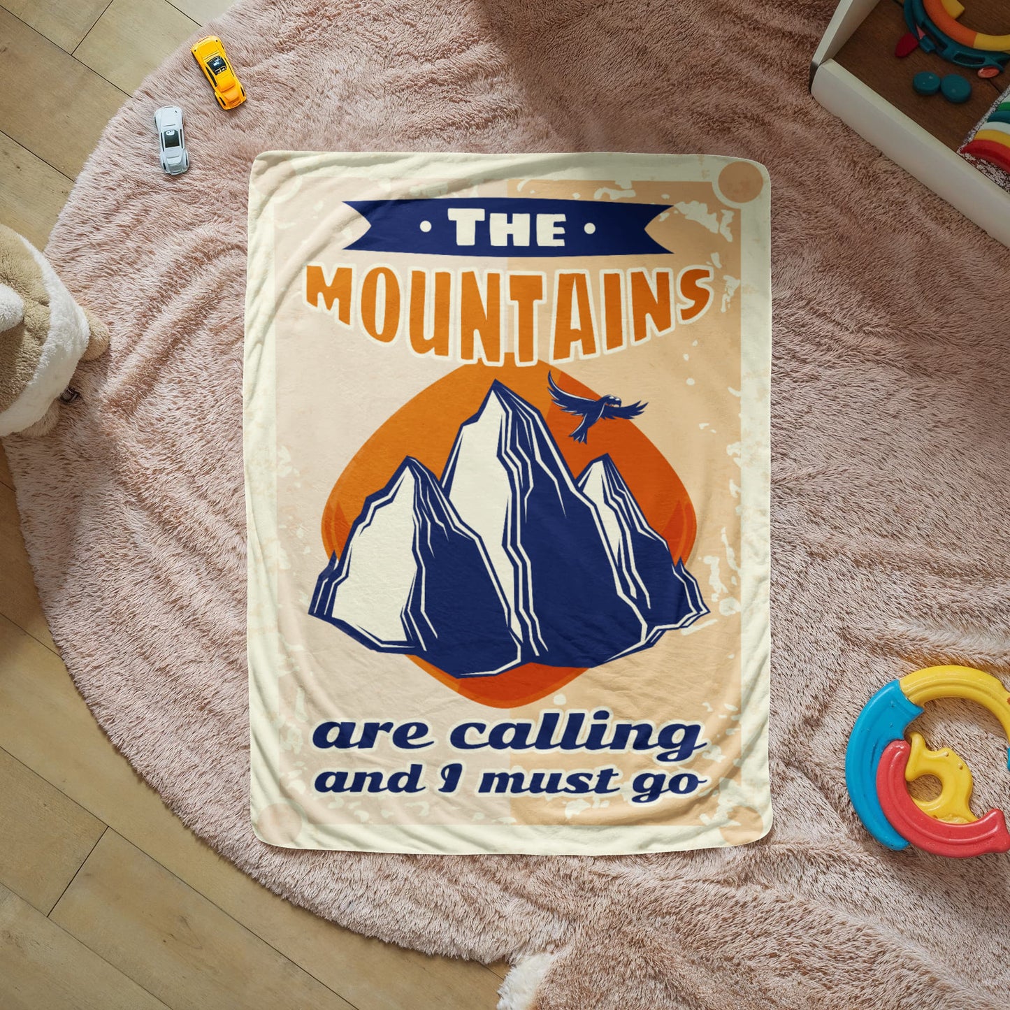 New Camping Blanket - Sherpa Fleece Blanket