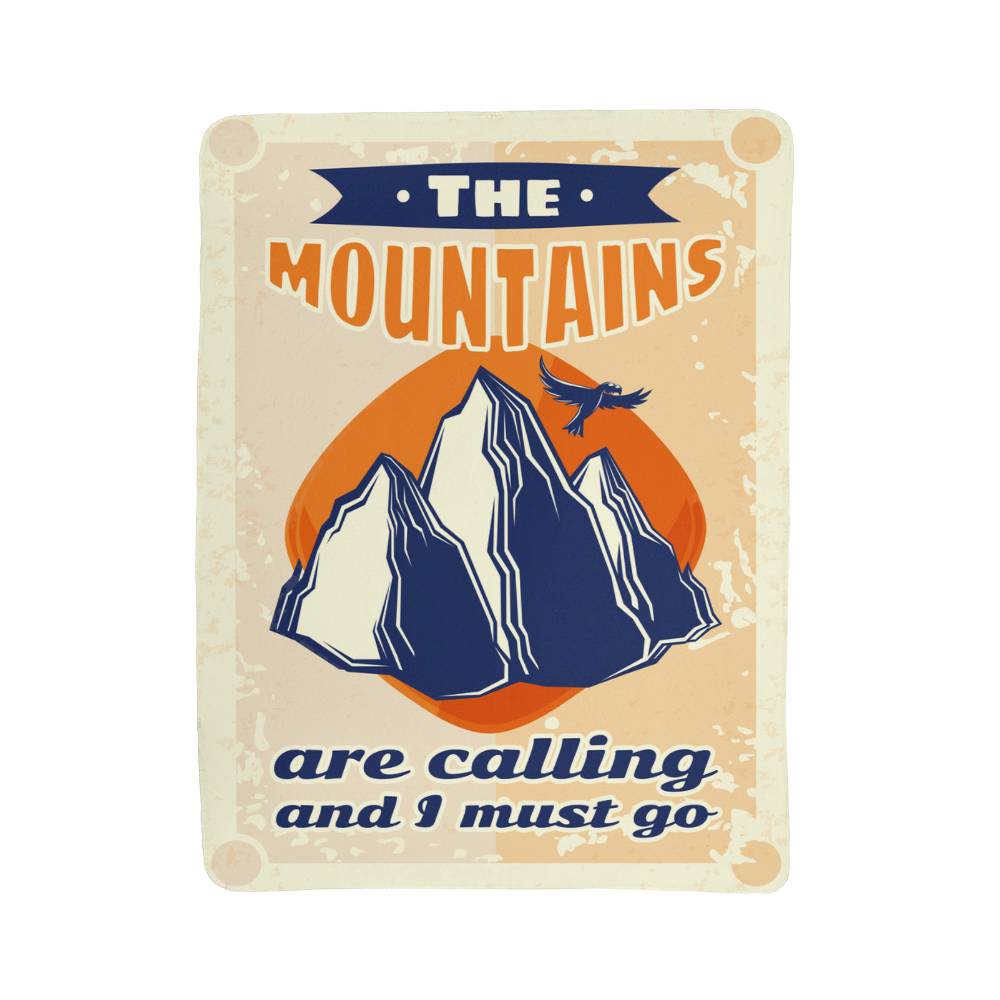 New Camping Blanket - Sherpa Fleece Blanket