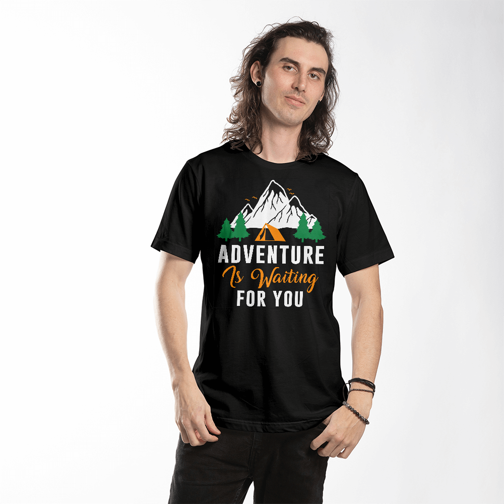 Adventure is waiting for you - Camping T-Shirt