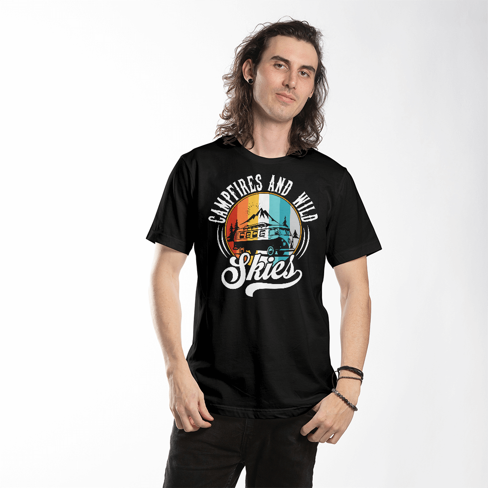 Campfires and wild skies - T-Shirt