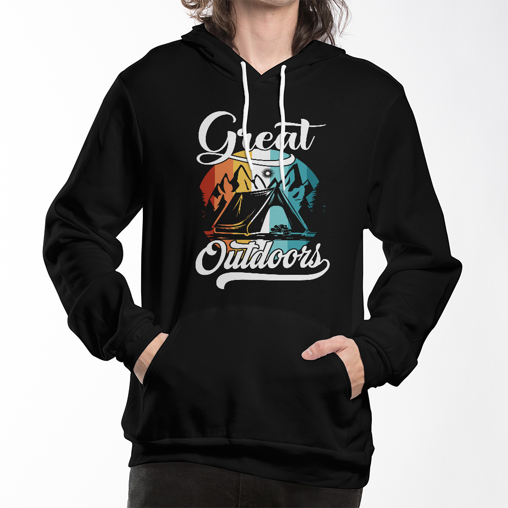 Camping Great Outdoors - Pullover Hoodie