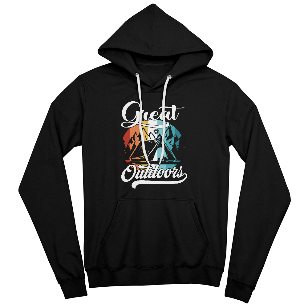 Camping Great Outdoors - Pullover Hoodie