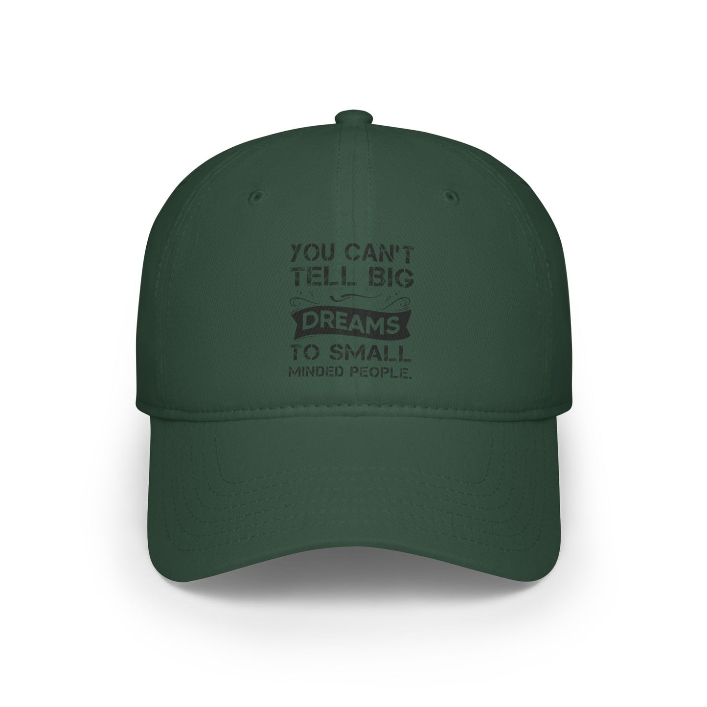 Low Profile Baseball Cap , motivation ,inspiration