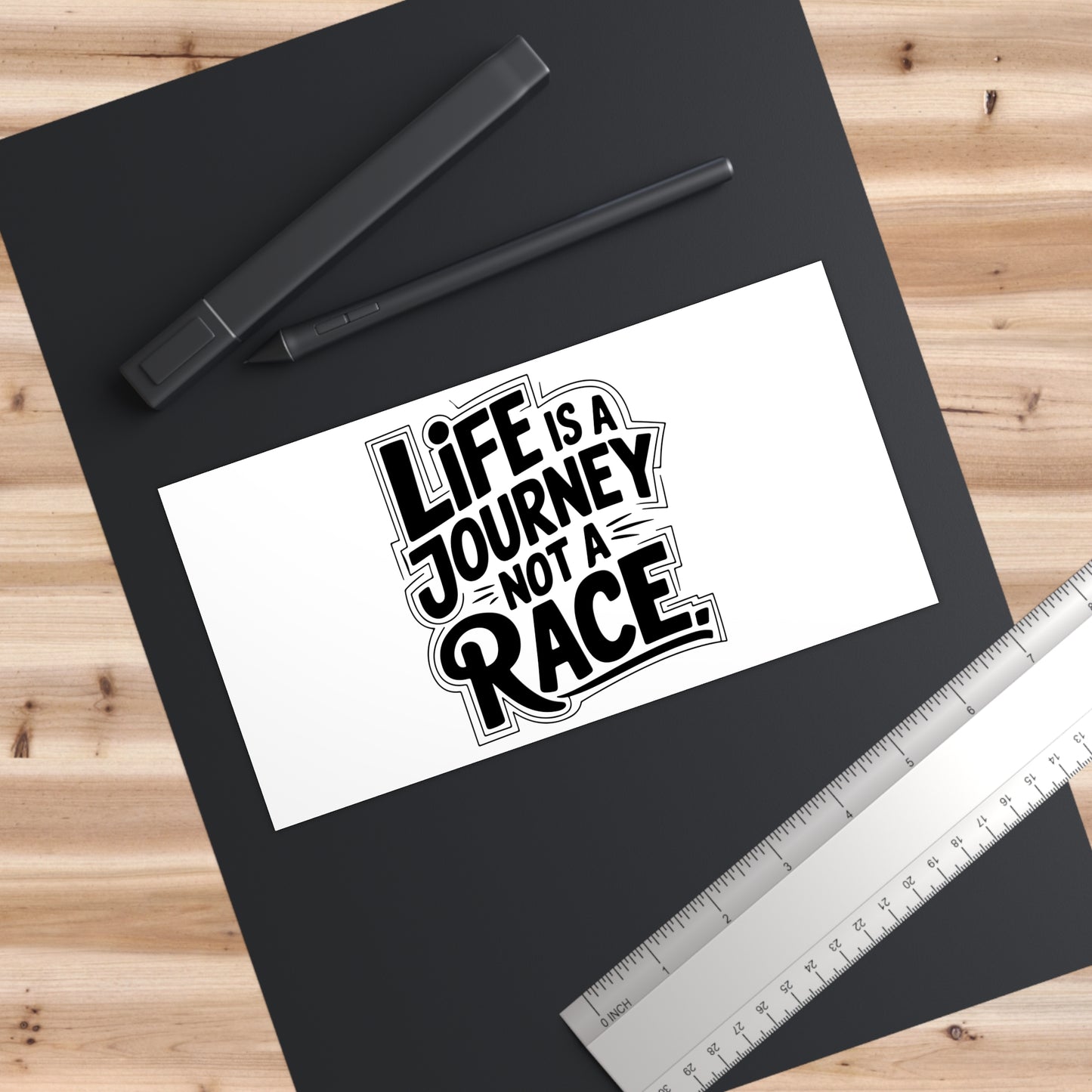 Life is Journey - Car Bumper Stickers - Car Accessories