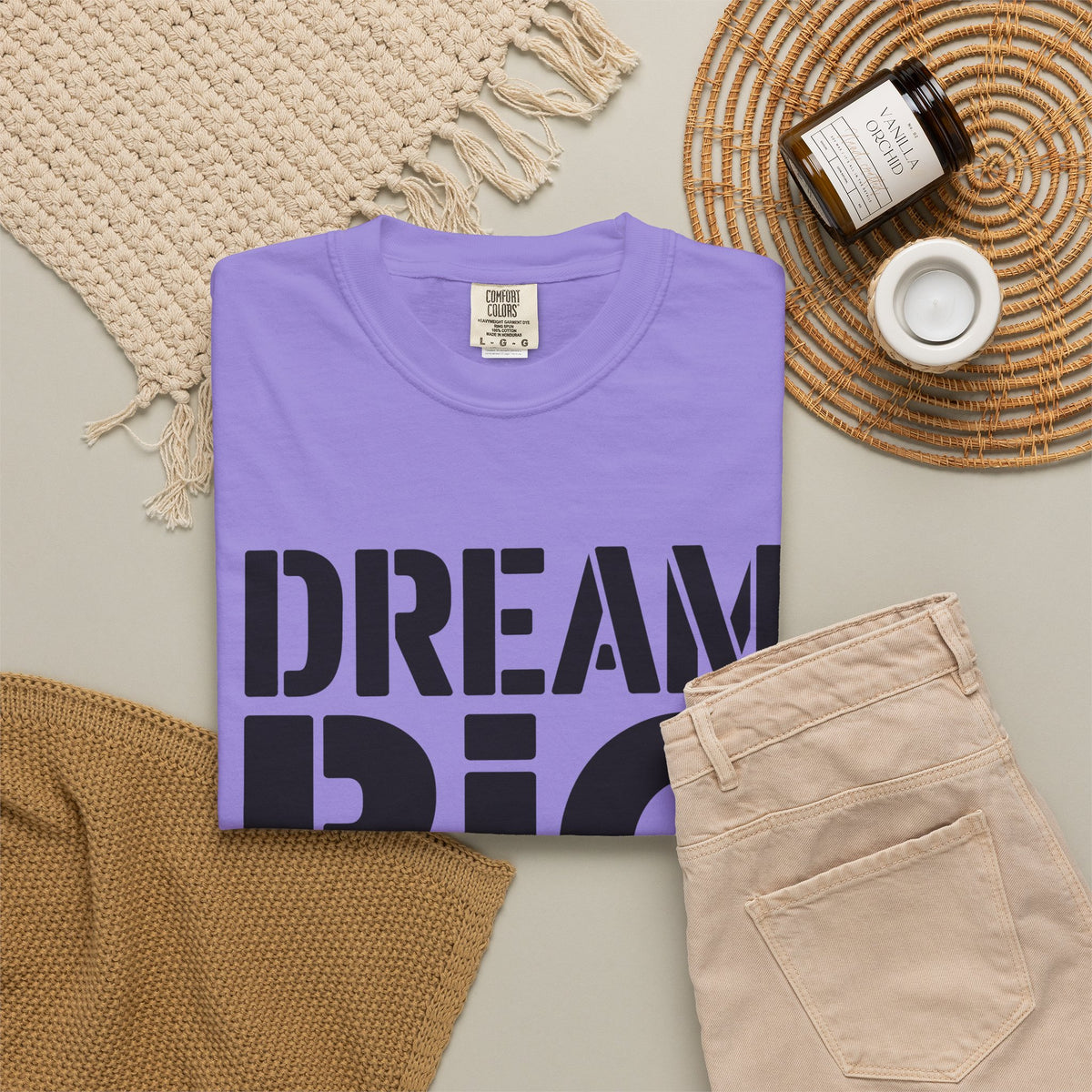 Dream Big Only Motivational T-Shirt