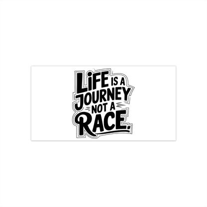 Life is Journey - Car Bumper Stickers - Car Accessories