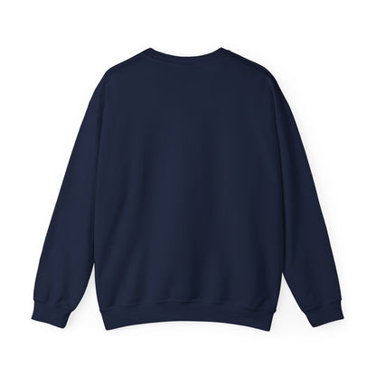 Crewneck Sweatshirt — "Faith Focus Action" Inspirational Graphic