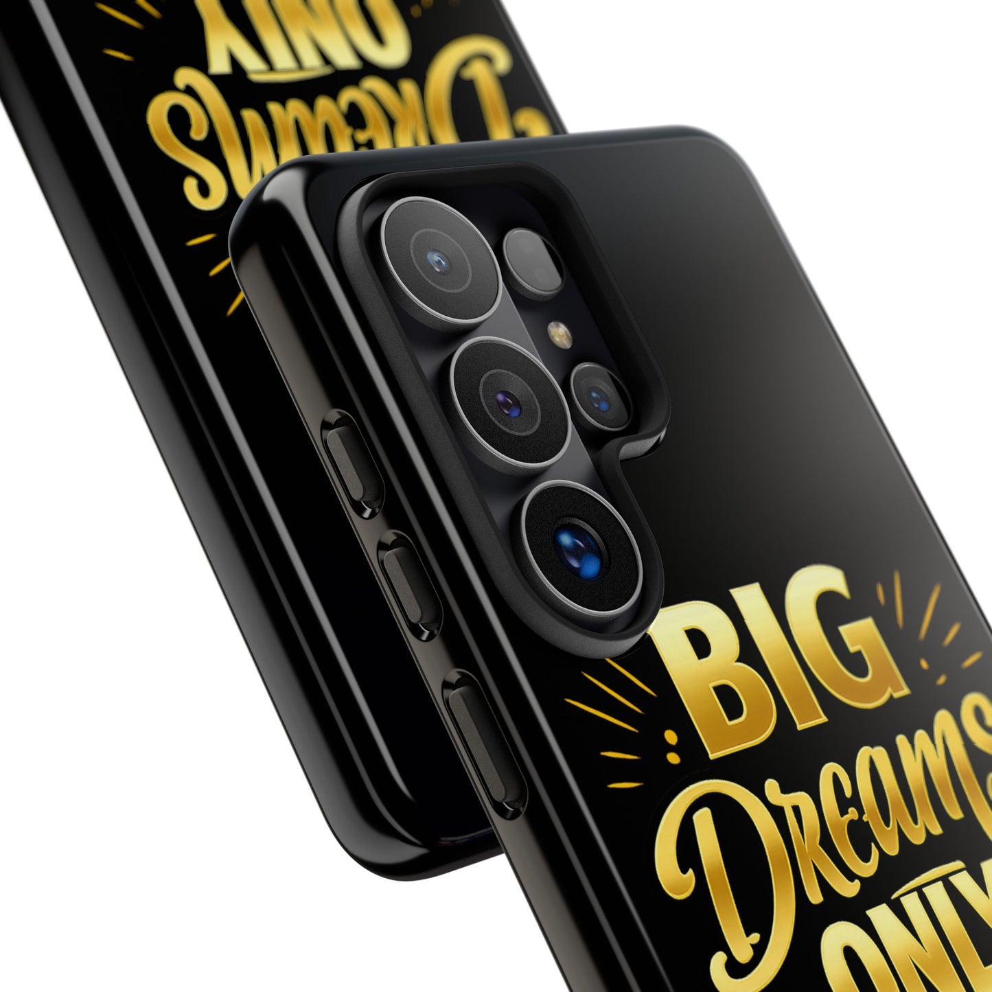 Phone Case - "Big Dreams Only" Motivational Tough Case
