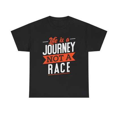 Life is a journey - Unisex Heavy Cotton Tee