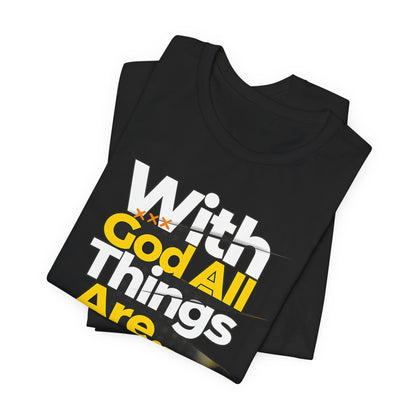 Unisex Jersey Short Sleeve Tee