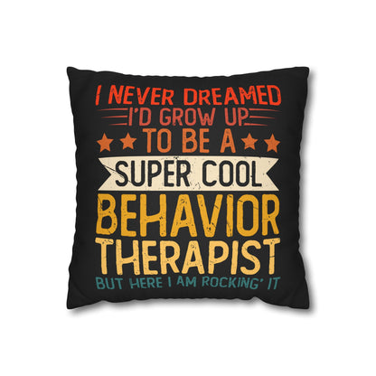 Spun Polyester Square Pillowcase