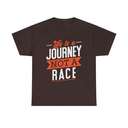 Life is a journey - Unisex Heavy Cotton Tee