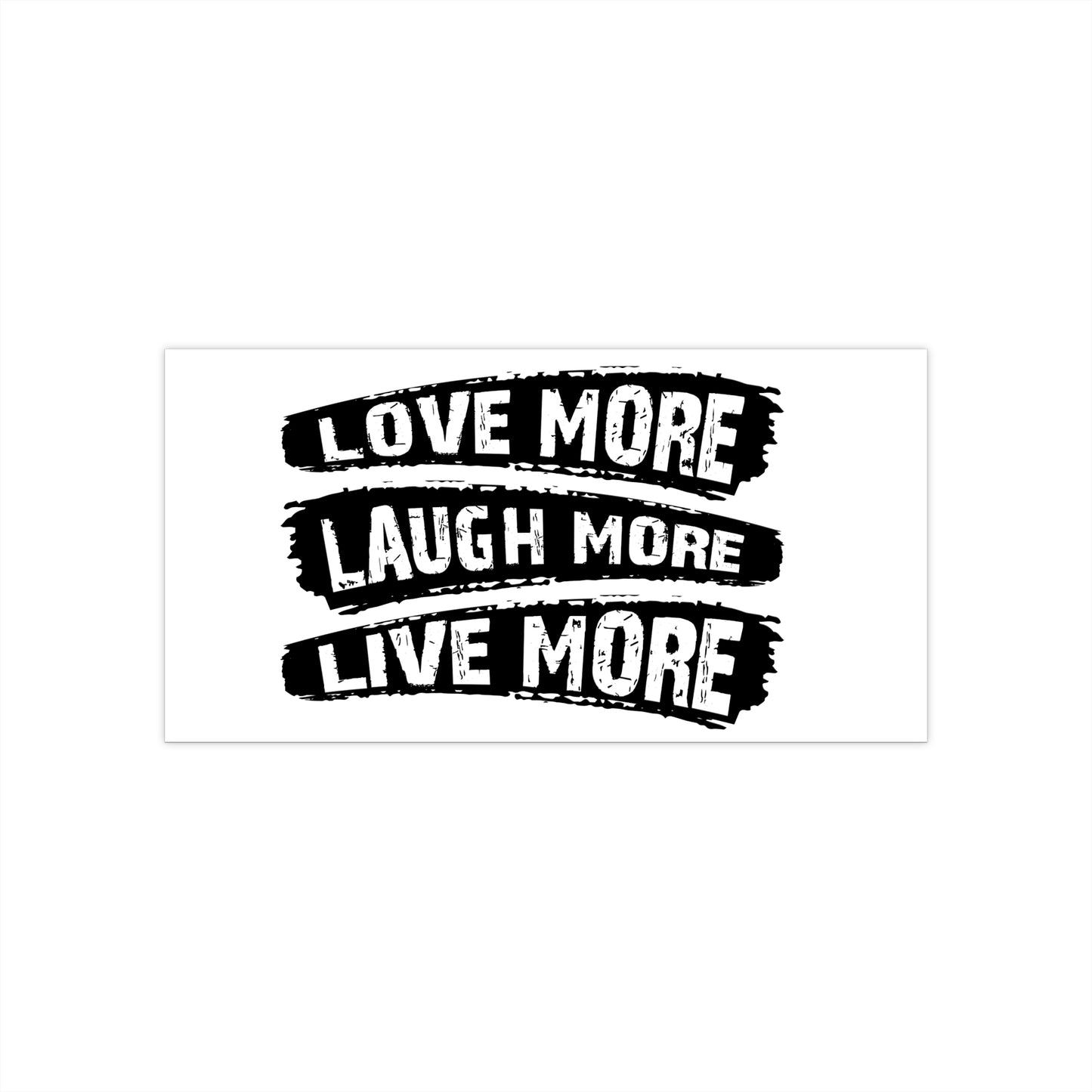 Love More - Car Bumper Stickers - Car Accessories