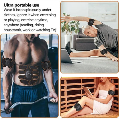 USB Rechargeable Wireless EMS Muscle Stimulator